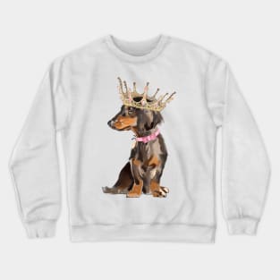 Queen dachshund Crewneck Sweatshirt